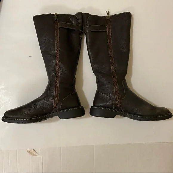 Born Leather knee boots - Picture 3 of 9